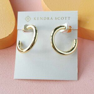 Kendra Scott Gold Hoop Earrings
